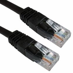 cablesdirect Cables Direct ERT-600K cavo di rete Nero 0,5 m Cat6 U/UTP [UTP] 