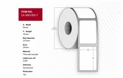 Capture CA-3007205-T etichetta per stampante Bianco 