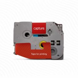 Capture CA-TZE531 nastro per etichettatrice Bianco su nero 