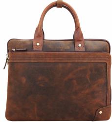 Cirafon SPM-1011 borsa per laptop 39,6 cm [15.6"] Valigetta ventiquattrore Marrone 