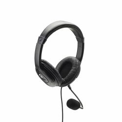 connektgear 24-1512 cuffia e auricolare Cablato A Padiglione Ufficio Nero 
