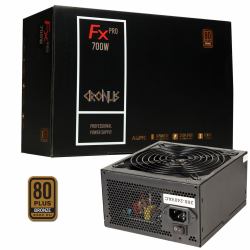 CRONUS 700ATV FX PRO 700W PSU 140mm Silent Cooling Fan 80 PLUS Bronze Non Modular Flat Black Cables Supreme Performance alimentatore per computer ATX Nero 