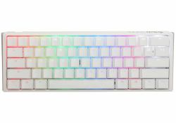 Ducky One3 Pure White Mini tastiera Gaming USB Inglese UK Bianco  - Versione UK