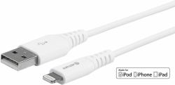 eSTUFF ES601004-BULK cavo Lightning 0,15 m Bianco 