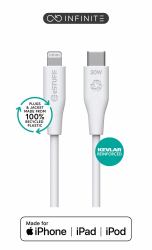 eSTUFF ES602270-BULK cavo Lightning 2 m Bianco 