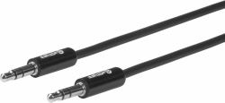 eSTUFF ES608001 cavo audio 0,5 m 3.5mm Nero 
