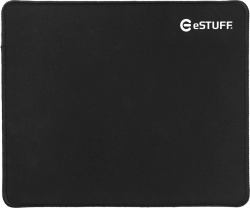 eSTUFF GLB215000 tappetino per mouse Nero 