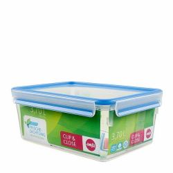 EMSA 508546 recipiente per cibo Rettangolare Scatola 3,7 L Trasparente 6 pz 