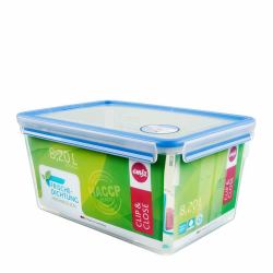 EMSA 508548 recipiente per cibo Rettangolare Scatola Trasparente 2 pz 