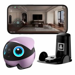 Enabot EBO AIR 2 PLUS Viola Telecamera per bambini e animali domestici 