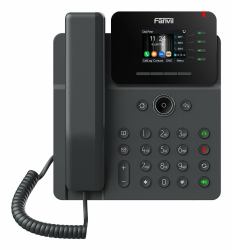 Fanvil V61W telefono IP Nero 4 linee LCD Wi-Fi 