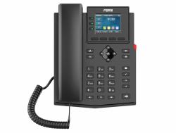 Fanvil X303-2 telefono IP Nero 4 linee LCD 