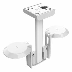 Flexson FLXE100CM2011 supporto da parete per casse acustiche Soffitto Acciaio inox Bianco 