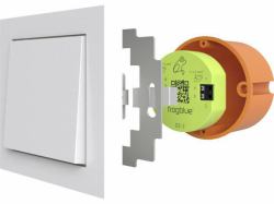 frogblue frogRelay2-2 - frogRelay2-2, Switching - actuator, DIN rail-mounted, 2 channels, 2400 MHz, 30 m, IP20 - Warranty: 48M