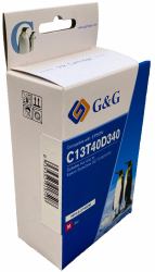Comp Epson G+G T40D2 Cyan Wide Format Ink Ctg C13T40D240