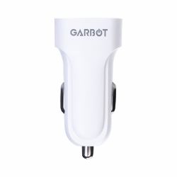 Garbot C-05-10201 Caricabatterie per dispositivi mobili Universale Bianco Accendisigari Auto 