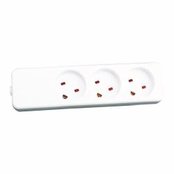 Garbot Z66000107-PA01 prolunghe e multiple 3 presa[e] AC Interno Bianco 