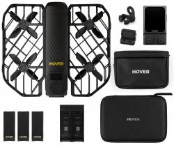 HOVERAir X1 PROMAX Ultimate Cycling Kit drone fotocamera 4 rotori Quadrirotore 48 MP 1920 mAh Nero 