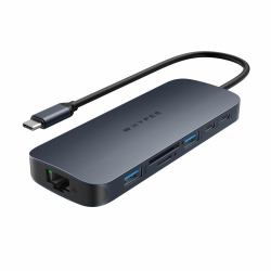 HYPER HD4005GL hub di interfaccia USB 3.2 Gen 1 [3.1 Gen 1] Type-C 10000 Mbit/s Blu, Grigio 