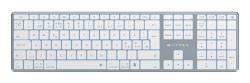 HYPER HS2310NO tastiera Casa/ufficio Bluetooth QWERTY Nordic Grigio  - versione straniera
