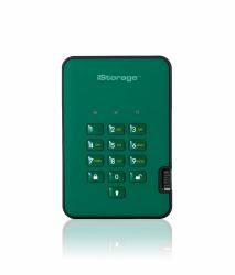 iStorage diskAshur 2 512 GB USB tipo A 3.2 Gen 1 [3.1 Gen 1] Verde 