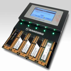 iStorage Kanguru Clone 4 Duplicatore HDD/SSD Nero 4 copie 