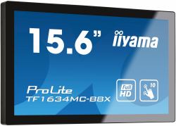 iiyama ProLite TF1634MC-B8X Monitor PC 39,6 cm [15.6"] 1920 x 1080 Pixel Full HD LED Touch screen Multi utente Nero 