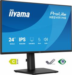 iiyama ProLite XB2491HS-B1 Monitor PC 60,5 cm [23.8"] 1920 x 1080 Pixel Full HD LCD Nero 