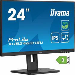 iiyama ProLite XUB2463HSU-B1 Monitor PC 60,5 cm [23.8"] 1920 x 1080 Pixel Full HD LED Nero 