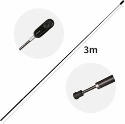 Insta360 Extended Edition bastone per selfie Macchina fotografica Nero, Carbonio 