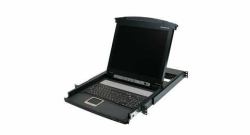 iogear GCL1800 console a rack 43,2 cm [17"] Nero 