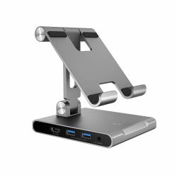 j5create JTS224-N Supporto multiangolare con docking station per iPad Pro® 