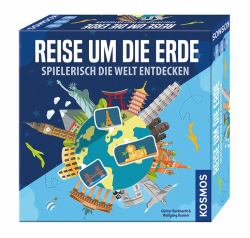 Kosmos Reise um die Erde Spielerisch die Welt entdecken Gioco da tavolo Viaggio/avventura 