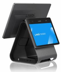landi C20Pro-GMS,ECR - 4GB+64GB, - 80mm Printer - Dual Display - 15" + 10,1" PREMIUM CFD [Touch + QR + NFC]+Attached, EU AC Cable - Warranty: 12M