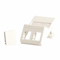 Lanview LVN126105 Placca copripresa e copri interruttori Bianco 