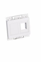 Lanview LVN126160 Placca copripresa e copri interruttori Bianco 