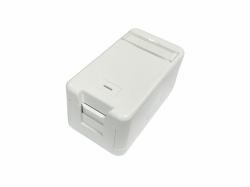 Lanview LVN127766 presa energia RJ-45 Bianco 