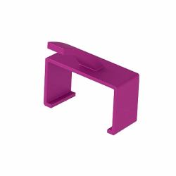 Lanview Clips for Slim & Bendable Series 20 pcs Purple Viola Plastica 150 mm 20 pz 