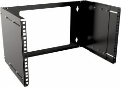 Lanview RAR210BL rack 6U Da parete Nero 
