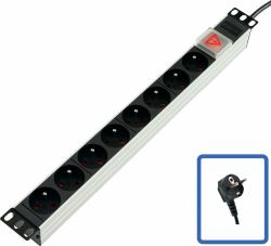 Lanview TUPS031 unità di distribuzione dell'energia [PDU] 1U Nero 