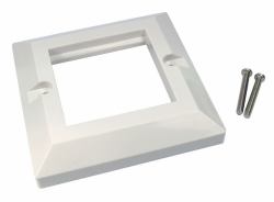 Cables Direct Dual Port Faceplate Bianco 