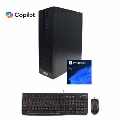 LOGIX 14th Gen Intel Core i5 10 Core Small Form Factor SFF Business / Education PC with 16GB RAM 1TB SSD Windows 11 Pro Tastiera Mouse & 3 Year Warranty Intel® Core™ i5 DDR4-SDRAM Nero  - Versione UK