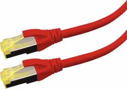 logon premium PATCH CABLE CAT6A S/FTP - PREMIUM LSOH - 1M RED - Warranty: 24M