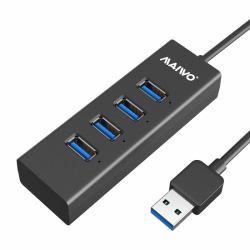 MAIWO KH304 cavo USB USB 3.2 Gen 1 [3.1 Gen 1] USB A 4 x USB A 5 Gbit/s Nero 