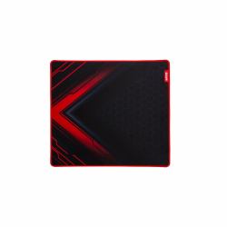 Marvo Scorpion G55 Blaze M Medium Size Non-Slip Microfibre Gaming Surface Mat [Black] Tappetino per mouse per gioco da computer Nero, Rosso 