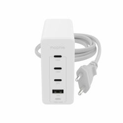 mophie 409909309 Caricabatterie per dispositivi mobili Computer portatile, Smartphone, Tablet Bianco AC Ricarica rapida Interno 