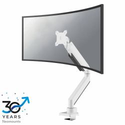 neomounts select Neomounts NM-D775WHITEPLUS Braccio per monitor 10-49" - molla a gas - Topfix - 180°-stop 