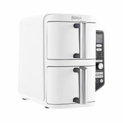 Ninja Friggitrice ad aria Double Stack XL da 9,5 L bianca SL400EUWH 