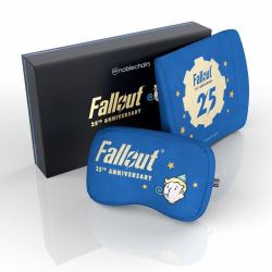 noblechairs Fallout 25th Anniversary Edition Cuscino per il collo/cuscino lombare Blu 2 pz 