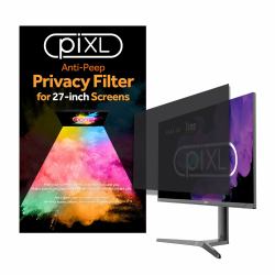 piXL 27 Inch Monitor Privacy Screen Filter 68,6 cm [27"] Filtro per la privacy senza bordi per display 
